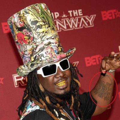 Interracial Design On His Arm