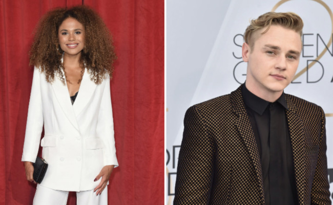 Jessica Plummer and Ben Hardy