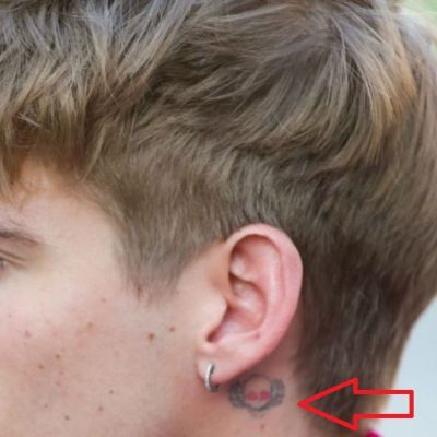 Presley Gerber Miniature Skull Tattoo