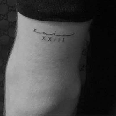 Presley Gerber Sister’s name Tattoo