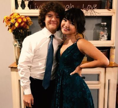 Gaten Matarazzo and Lizzy Yu