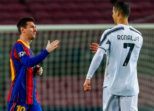 Lionel Messi and Cristiano Ronaldo