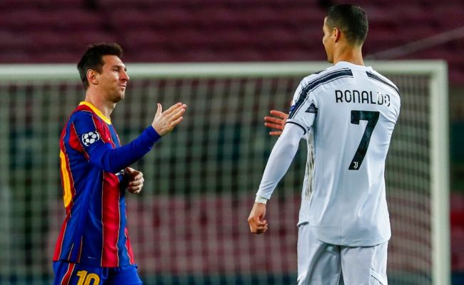 Lionel Messi and Cristiano Ronaldo