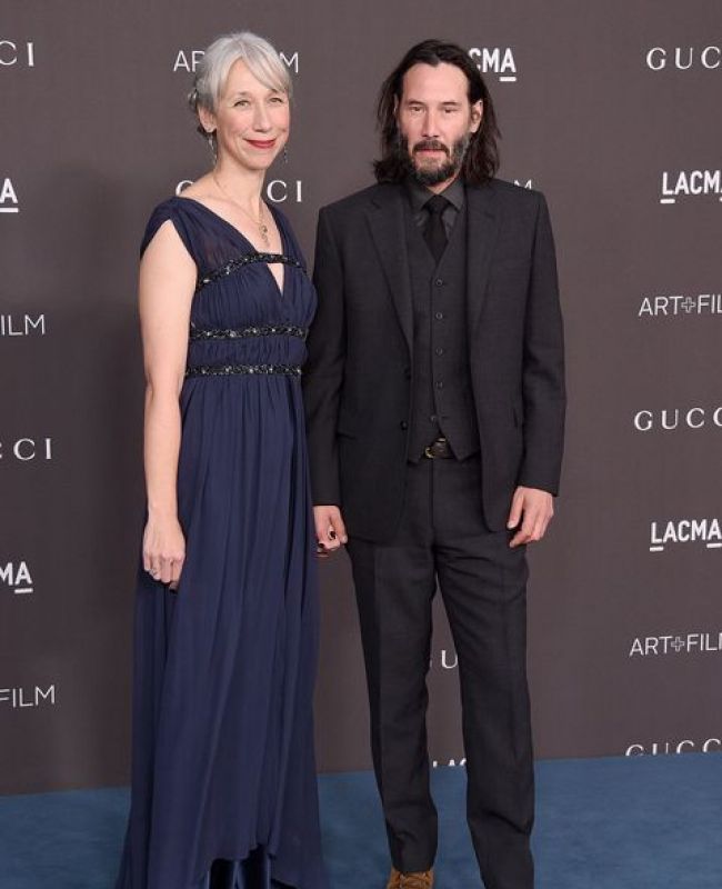 Patricia Taylor and Keanu Reeves