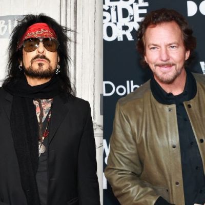 Nikki Sixx and Eddie Vedder