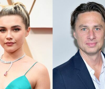 Zach Braff and Florence Pugh