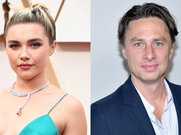 Zach Braff and Florence Pugh