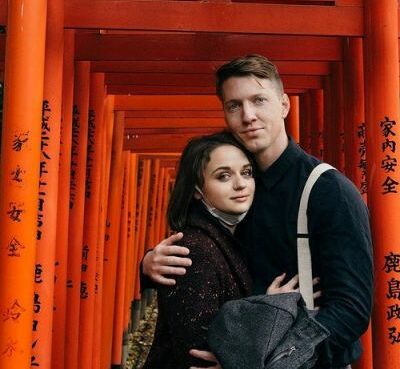 Joey King and Steven Piet