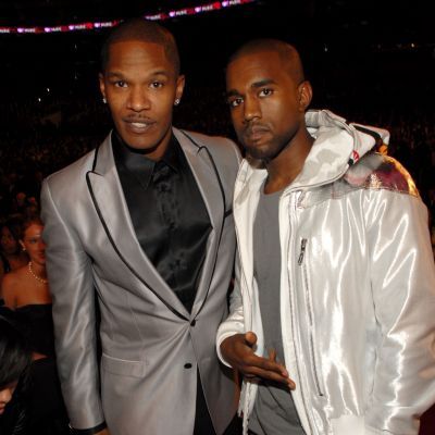 Kanye West and Jamie Foxx