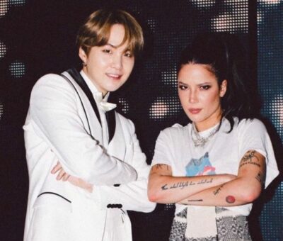 Halsey and Suga