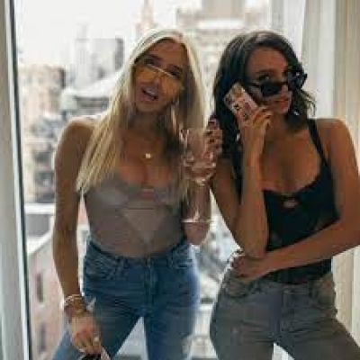 Sofia Franklyn and Alex Cooper