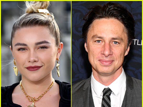 Zach Braff and Florence Pugh