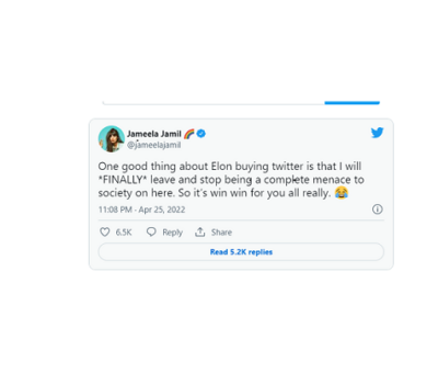 Jameela Jamil twitter