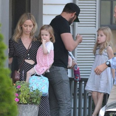 Violet Krasinski family