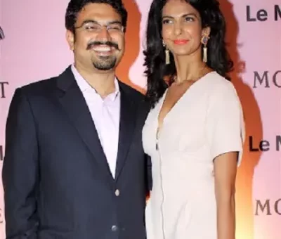 Poorna Jagannathan and Husband Azad