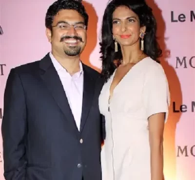 Poorna Jagannathan and Husband Azad