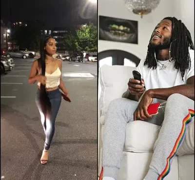 Alvin Kamara and Te'a Cooper