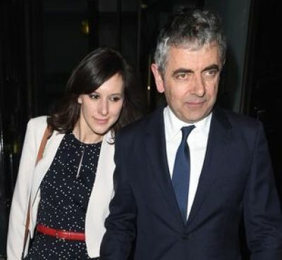 Louise Ford And Rowan Atkinson