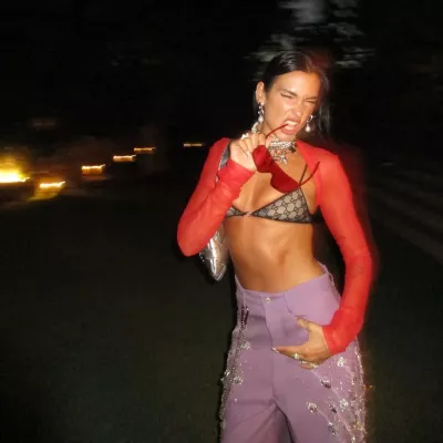 Dua Lipa Birthday party