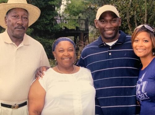 Tashia Myers and family