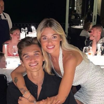 Luca Marini and Marta Vincenzi